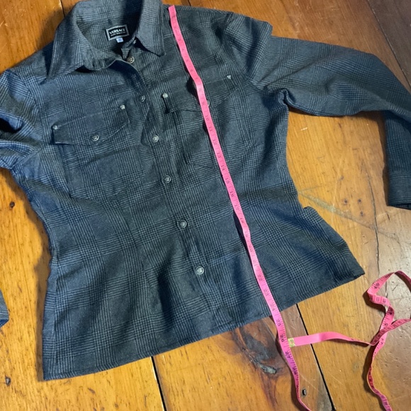 Versace Jeans Signature 100% wool western style button up shirt size L - Picture 11 of 11